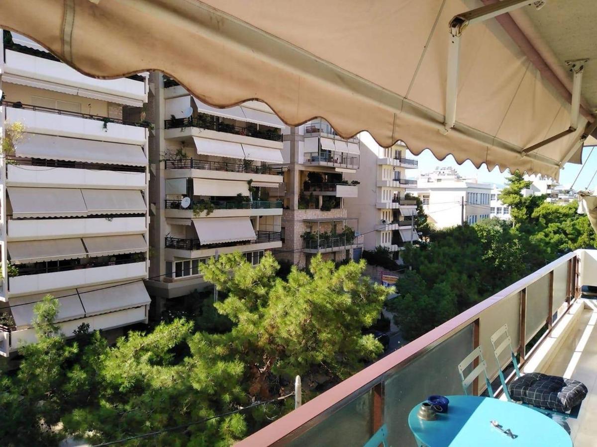 Peaceful Apartment By Flisvos Marina By Athenian Homes Kültér fotó