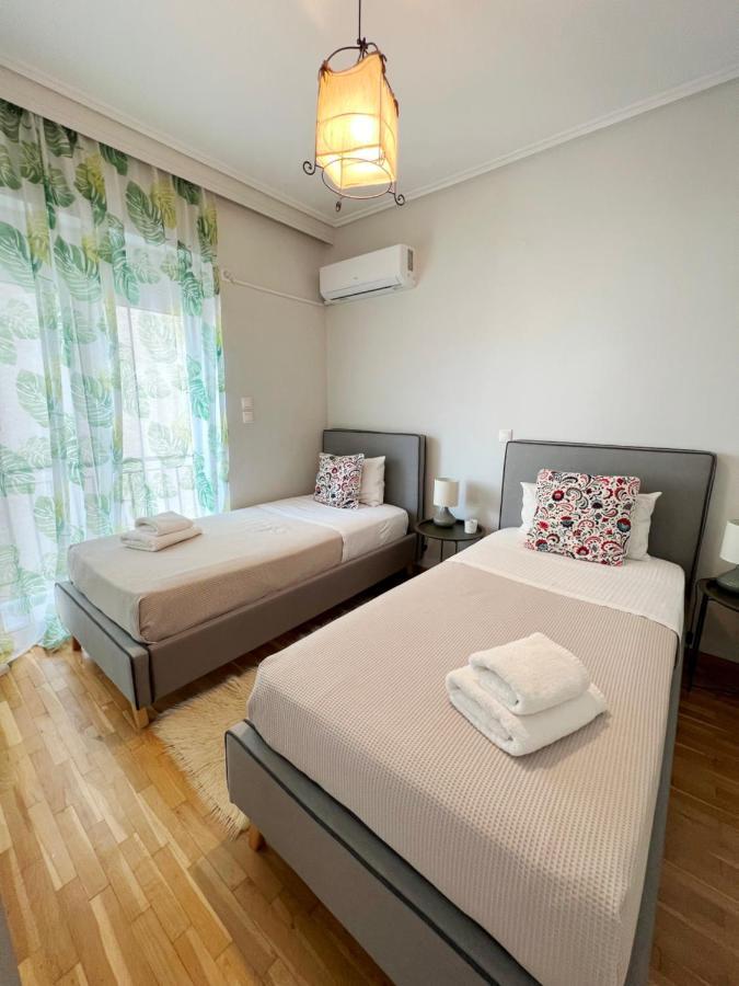 Peaceful Apartment By Flisvos Marina By Athenian Homes Kültér fotó