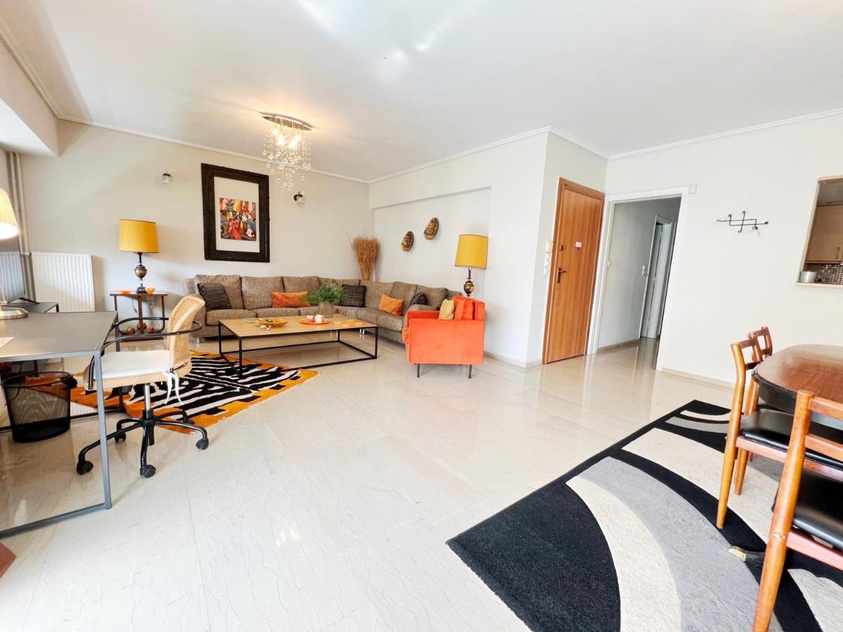 Peaceful Apartment By Flisvos Marina By Athenian Homes Kültér fotó